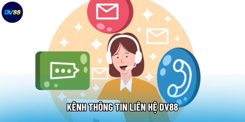 Kênh thông tin liên hệ DV88